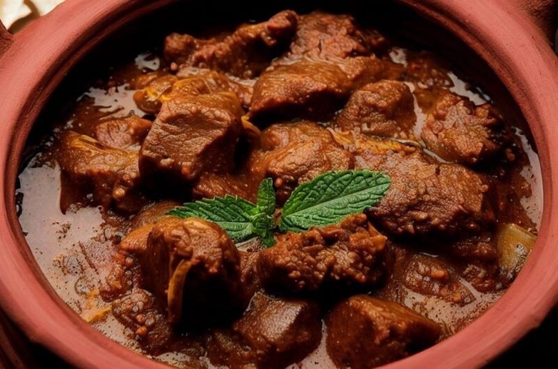 Champaran Mutton or Bihari Mutton Curry