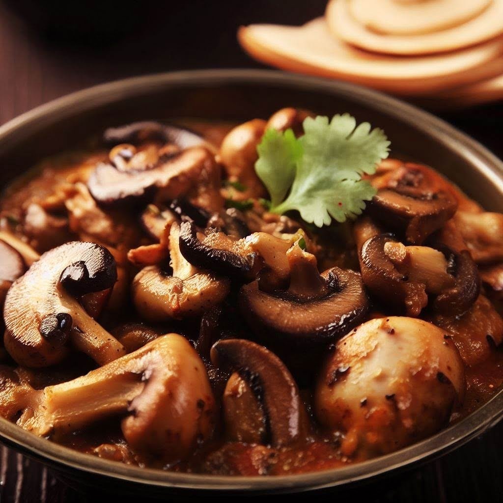 mushroom masala