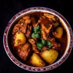 Chicken Vindaloo with Potato - A Spicy and Tangy Delight chicken vindaloo