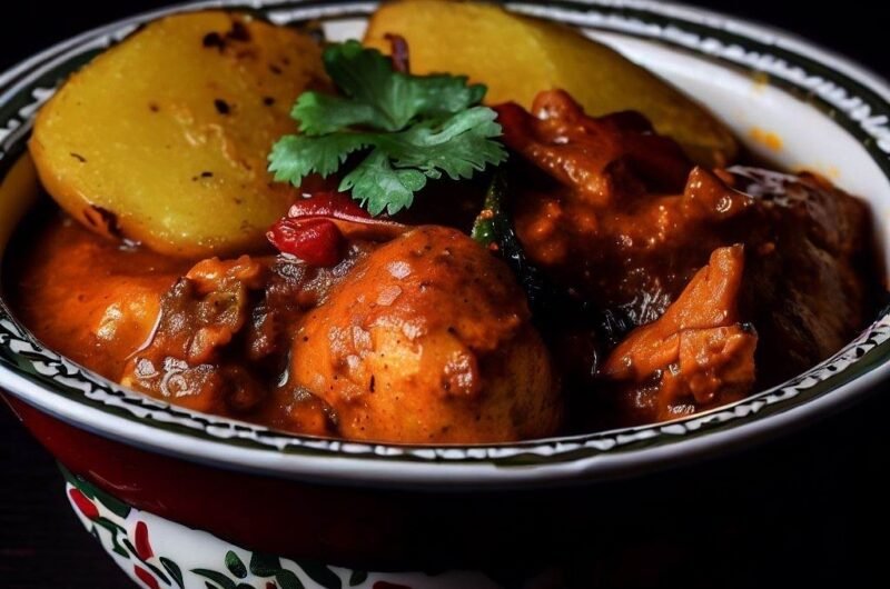 Chicken Vindaloo - A Spicy and Tangy Delight