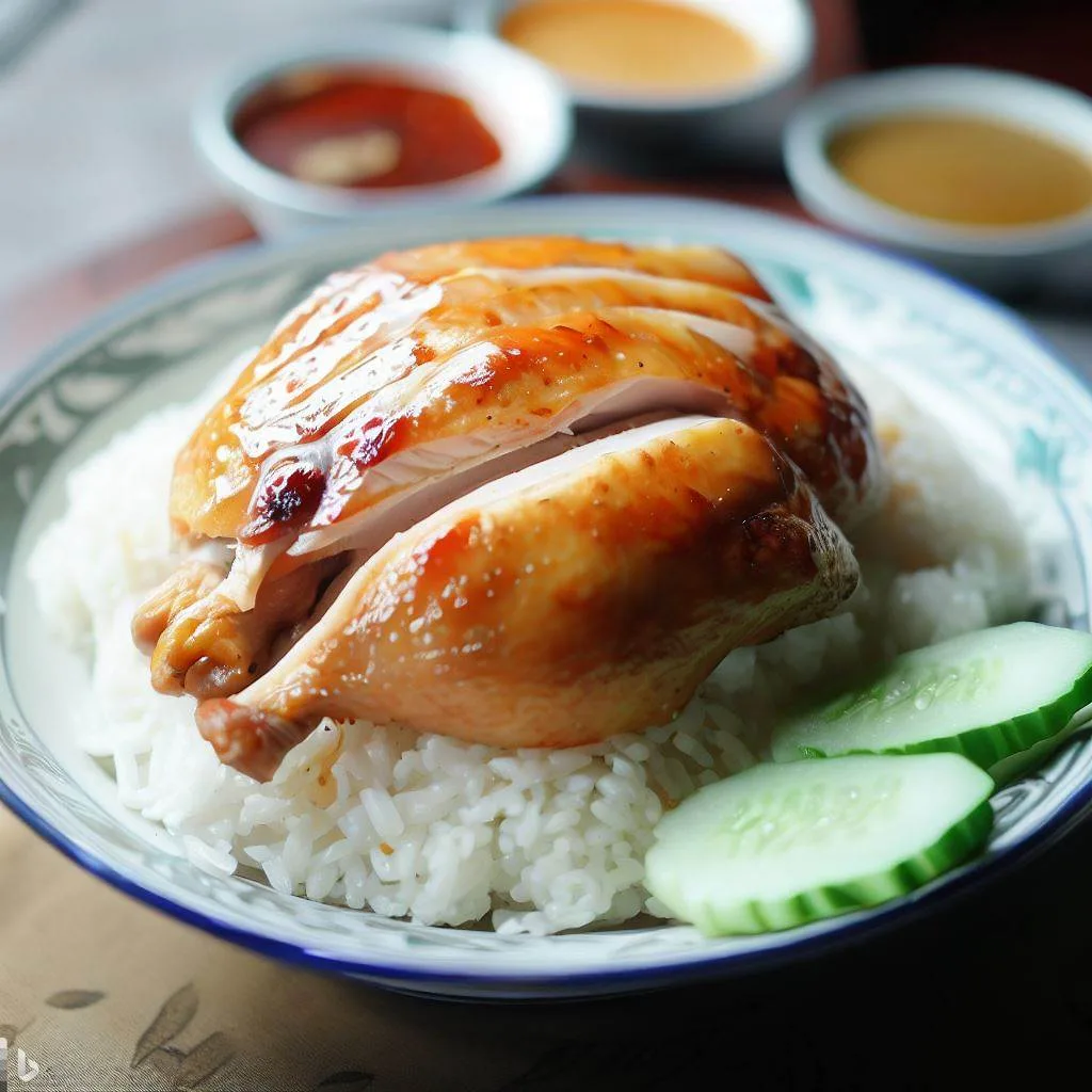 Hainanese Chicken Rice